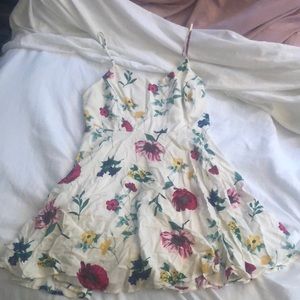 White Floral Sundress